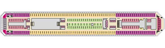 Carnival Radiance Deckplan 6