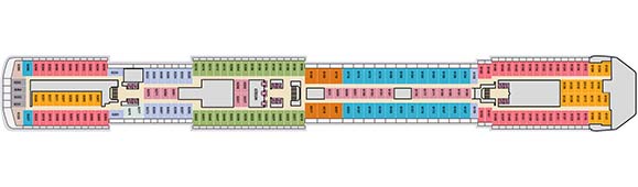 Carnival Spirit Deckplan 6