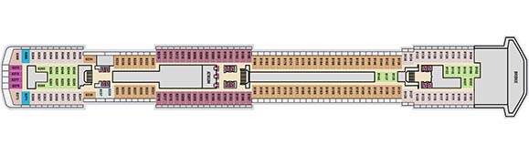 Carnival Spirit Deckplan 8