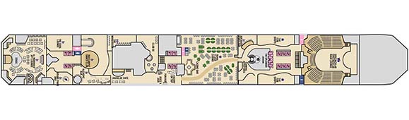 Carnival Splendor Deckplan 5