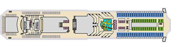 Carnival Sunrise Deckplan 10