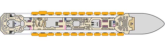 Carnival Sunrise Deckplan 4