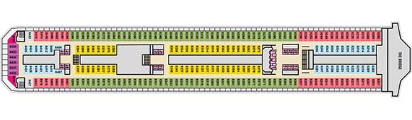 Carnival Sunrise Deckplan 8