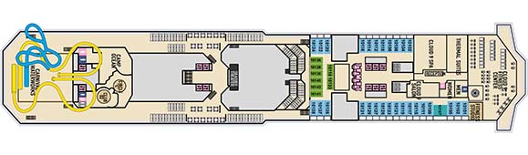 Carnival Sunshine Deckplan 10