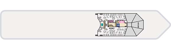 Carnival Sunshine Deckplan 14