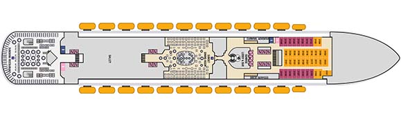 Carnival Sunshine Deckplan 3