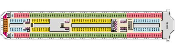 Carnival Sunshine Deckplan 8