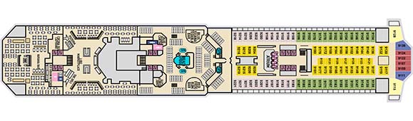 Carnival Sunshine Deckplan 9