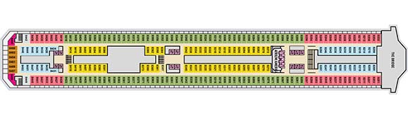 Carnival Valor Deckplan 8