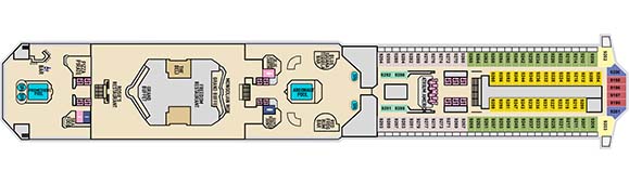 Carnival Valor Deckplan 9