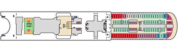 Carnival Venezia Deckplan 11