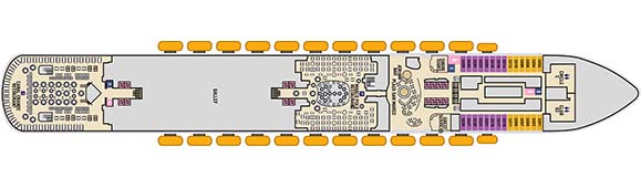 Carnival Venezia Deckplan 3