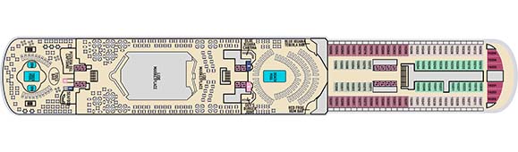 Carnival Vista Deckplan 10