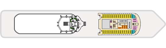 Carnival Vista Deckplan 14