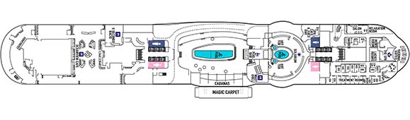 Celebrity Ascent Deckplan 14