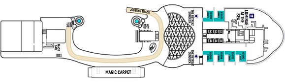 Celebrity Ascent Deckplan 16