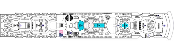 Celebrity Constellation Deckplan 10