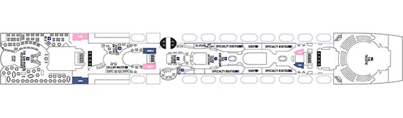 Celebrity Constellation Deckplan 5