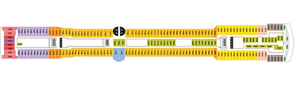 Celebrity Constellation Deckplan 7