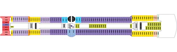 Celebrity Constellation Deckplan 8