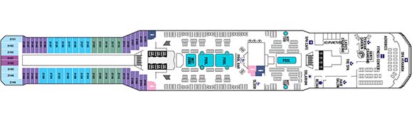 Celebrity Eclipse Deckplan 12