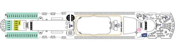 Celebrity Millennium Deckplan 11