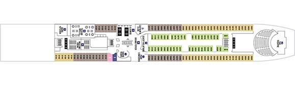 Celebrity Millennium Deckplan 3