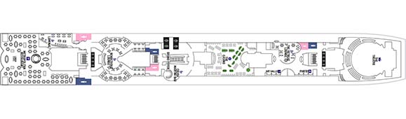 Celebrity Millennium Deckplan 4