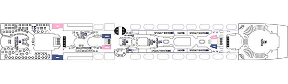 Celebrity Millennium Deckplan 5