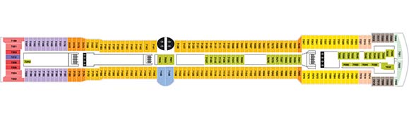 Celebrity Millennium Deckplan 7