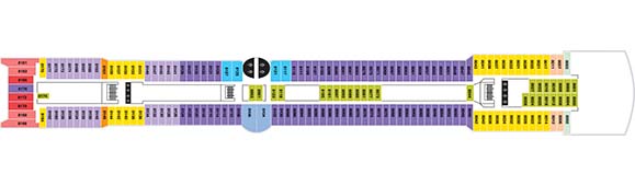 Celebrity Millennium Deckplan 8