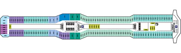 Celebrity Reflection Deckplan 11