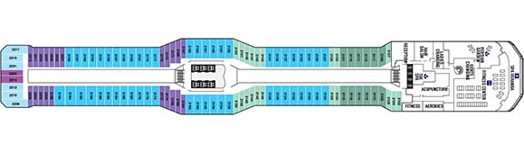 Celebrity Reflection Deckplan 12