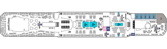 Celebrity Reflection Deckplan 14