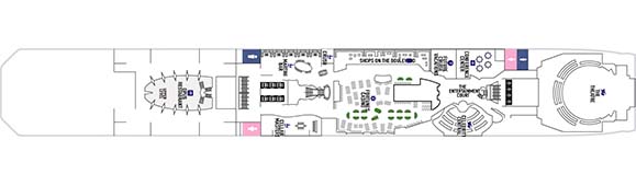 Celebrity Reflection Deckplan 4