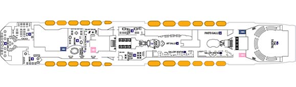 Celebrity Reflection Deckplan 5