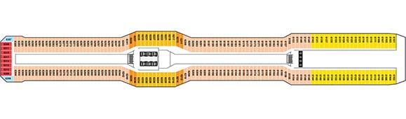 Celebrity Reflection Deckplan 6