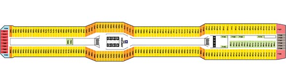 Celebrity Reflection Deckplan 7