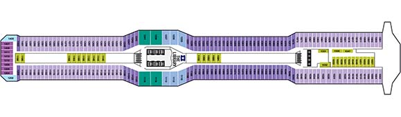 Celebrity Silhouette Deckplan 10