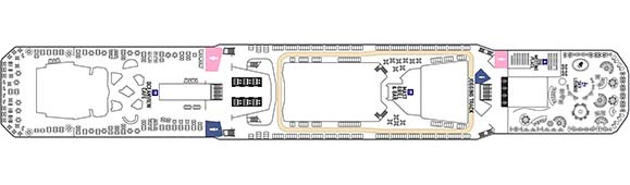 Celebrity Silhouette Deckplan 14