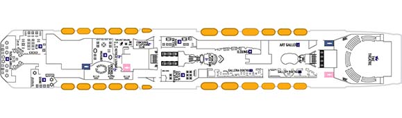 Celebrity Silhouette Deckplan 5