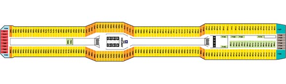 Celebrity Silhouette Deckplan 7