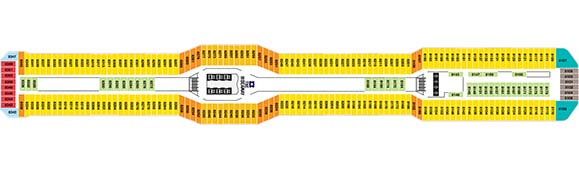 Celebrity Silhouette Deckplan 8