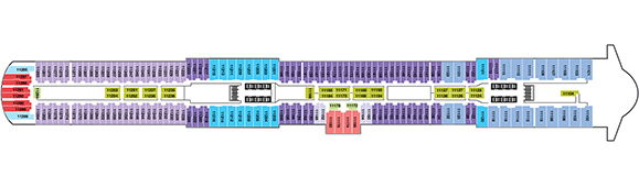 Celebrity Xcite Deckplan 11