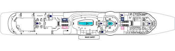 Celebrity Xcite Deckplan 14