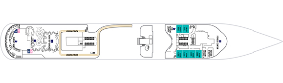 Celebrity Xcite Deckplan 15