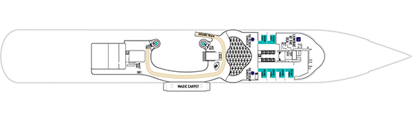 Celebrity Xcite Deckplan 16