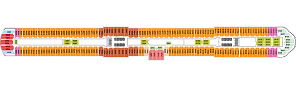 Celebrity Xcite Deckplan 8