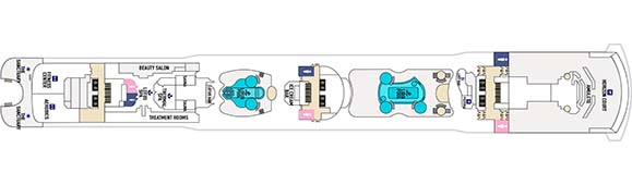 Coral Princess Deckplan 14