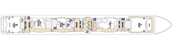 Coral Princess Deckplan 7